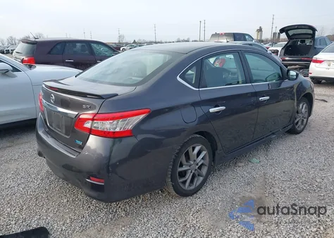 2013 Nissan Sentra Sr из США, поврежденный, VIN 3N1AB7AP6DL564511